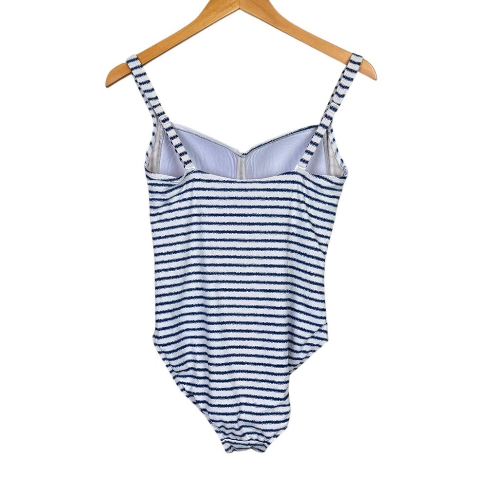 Nip Tuck Swim Blue & White Stripe Multi Fit Cup R… - image 8